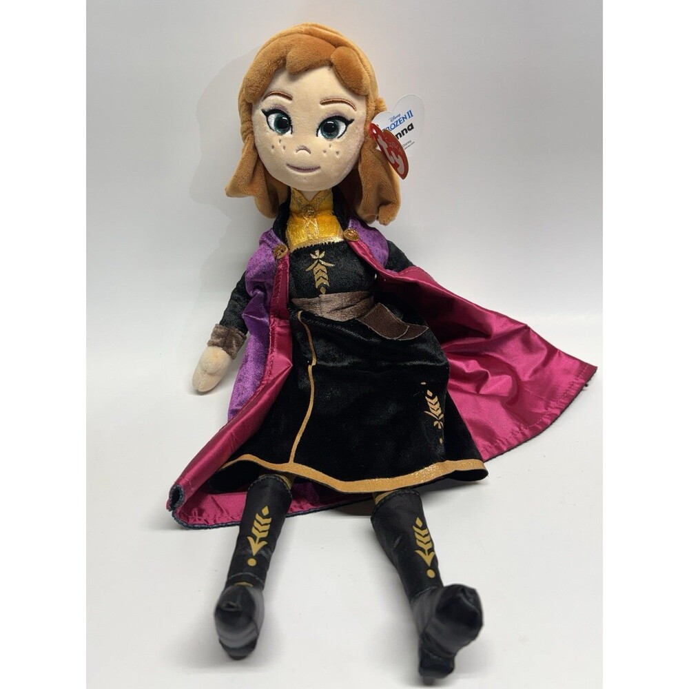 Beanie Babies Collection 2019 Frozen 2 Anna Princess Disney Sparkle Plush 15”